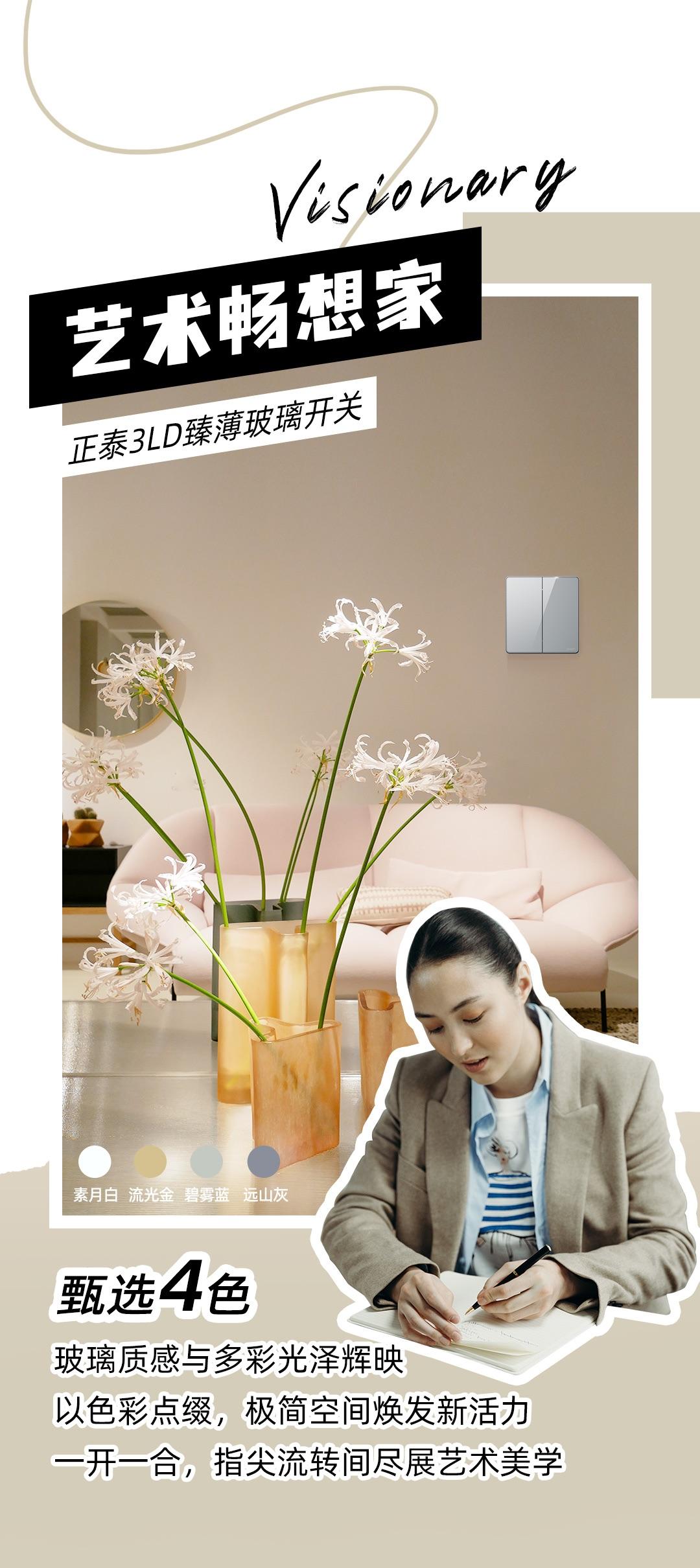 开关插座选对，开启美学家居生活
